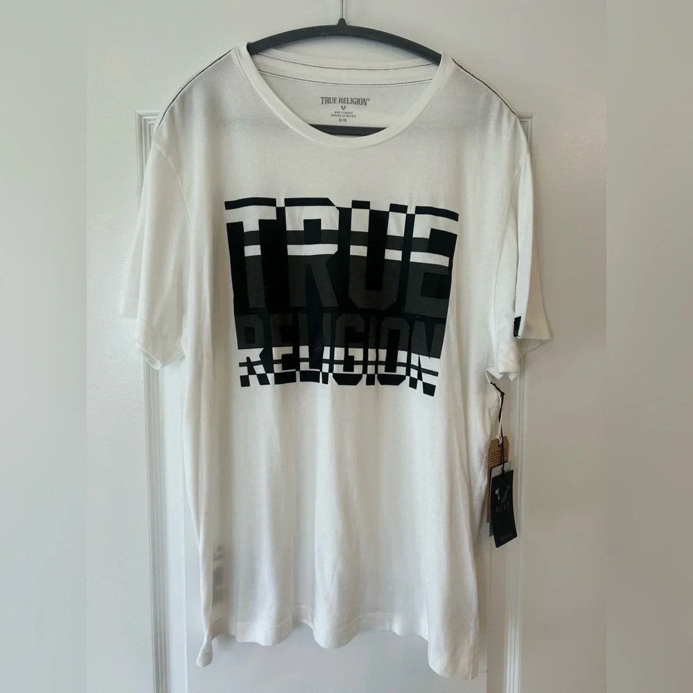 NWT True Religion Men's High Class Fade Graphic Shirt X-Large